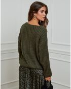 Pull Constance kaki