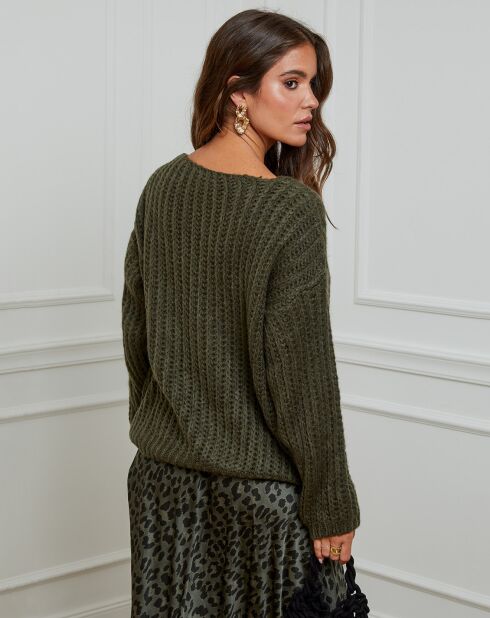 Pull Constance kaki