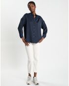 Chemise Ml Camille 10F bleu marine