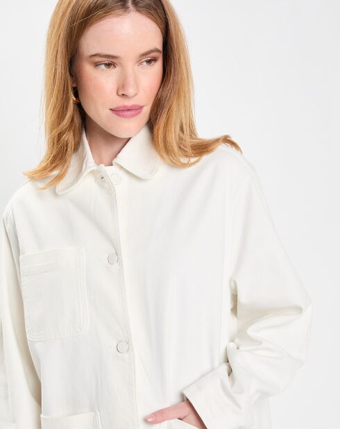 Veste Twill Coton Loom écrue