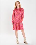 Robe Oversize Sirop 2 orange/violet