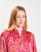 Robe Oversize Sirop 2 orange/violet