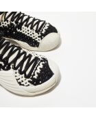 Baskets Flash blanc/noir