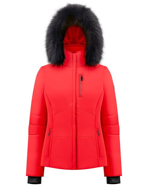 Doudoune de ski Stretch rouge