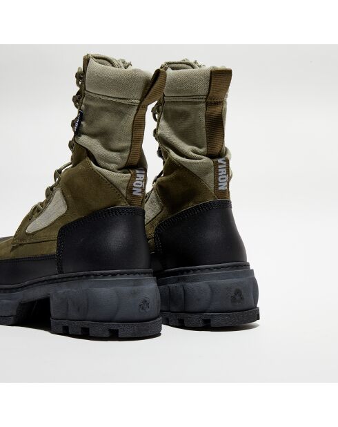 Boots Venture kaki/noir - Talon 5 cm