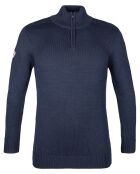 Pull en Laine mélangée Nino bleu foncé