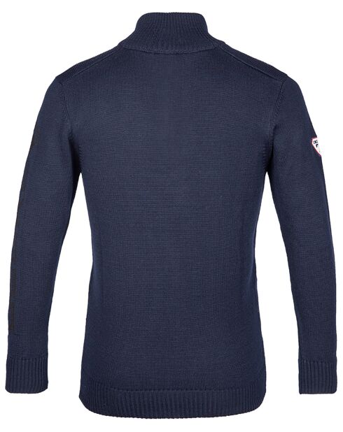 Pull en Laine mélangée Nino bleu foncé