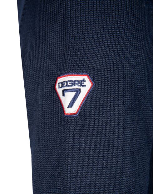 Pull en Laine mélangée Nino bleu foncé