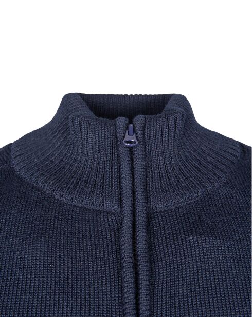 Pull en Laine mélangée Nino bleu foncé