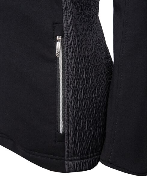 Veste Manon D fausse fourrure noire