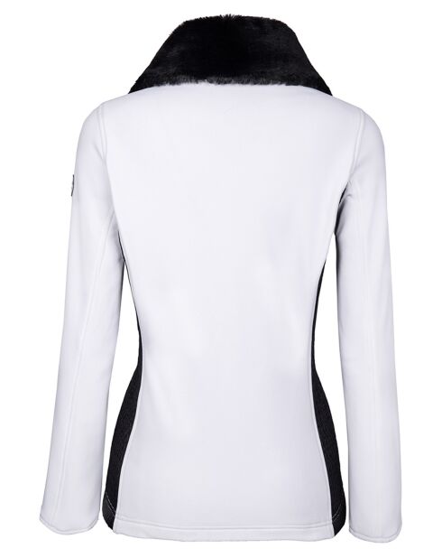 Veste Manon D fausse fourrure blanche