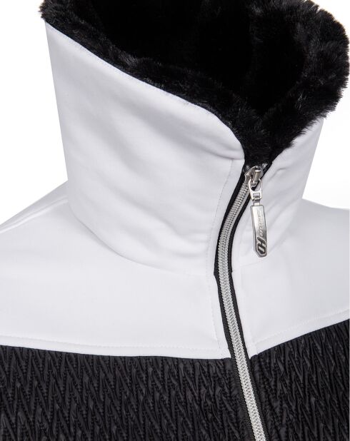 Veste Manon D fausse fourrure blanche