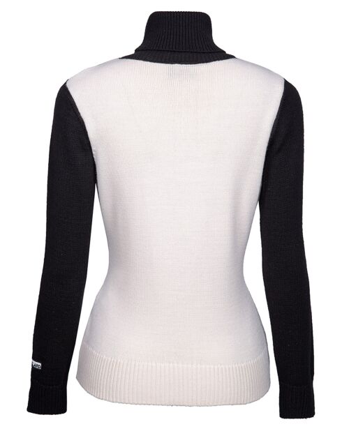 Pull en Laine mélangée Pauline Hd blanc/noir