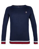 Pull en Laine mélangée Pierre bleu nuit