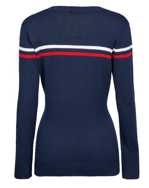Pull en Laine mélangée Pomme bleu nuit