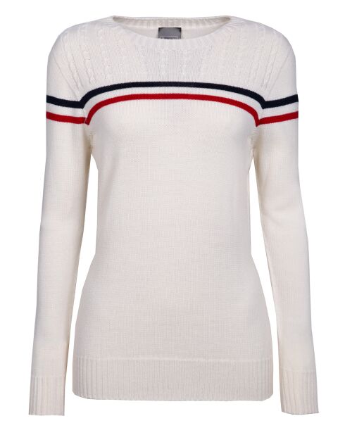 Pull en Laine mélangée Pomme blanc