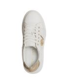 Sneakers Justine blanc/doré