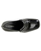 Mocassins en Cuir Océane noirs