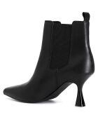 Bottines en Cuir Thaïs noires