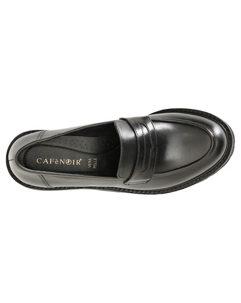 Mocassins en Cuir Assia noirs