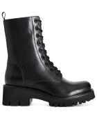 Boots en Cuir Romane noires