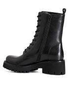Boots en Cuir Romane noires