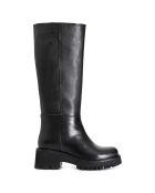 Bottes en Cuir Constance noires