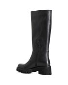 Bottes en Cuir Constance noires