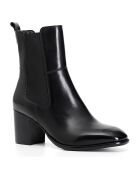 Bottines en Cuir Lise noires