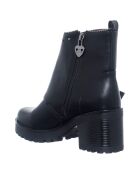 Bottines Juliette noires - Talon 7 cm