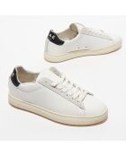 Baskets en Cuir Bradley blanc/noir