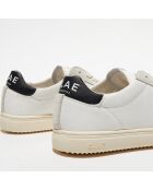Baskets en Cuir Bradley blanc/noir