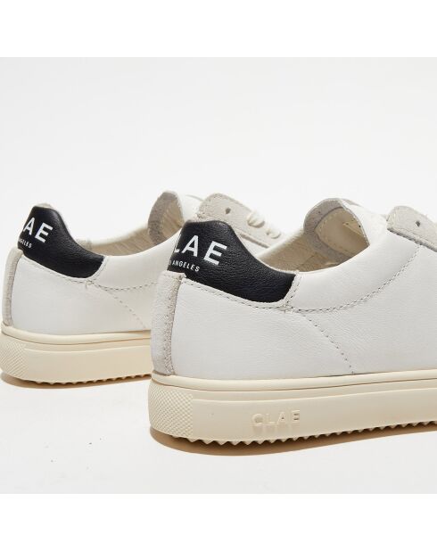 Baskets en Cuir Bradley blanc/noir