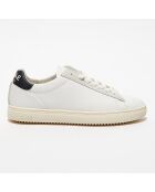 Baskets en Cuir Bradley blanc/noir