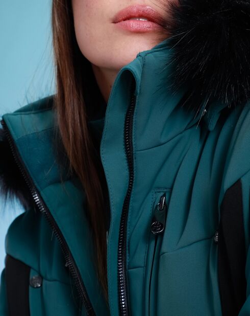 Veste de ski Stretch verte