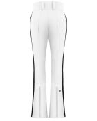 Pantalon de ski Stretch blanc/noir