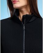 Gilet Smock Fleece noir