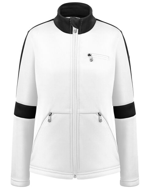 Gilet Interlock Fleece blanc