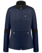 Gilet Interlock Fleece bleu