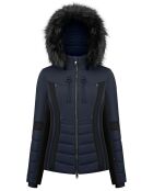 Veste de ski Stretch bleu/noir