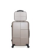 Valise Moyen Séjour Coronado 65 cm + Vanity beige
