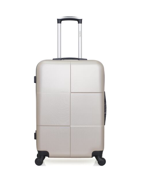 Valise Moyen Séjour Coronado 65 cm + Vanity beige