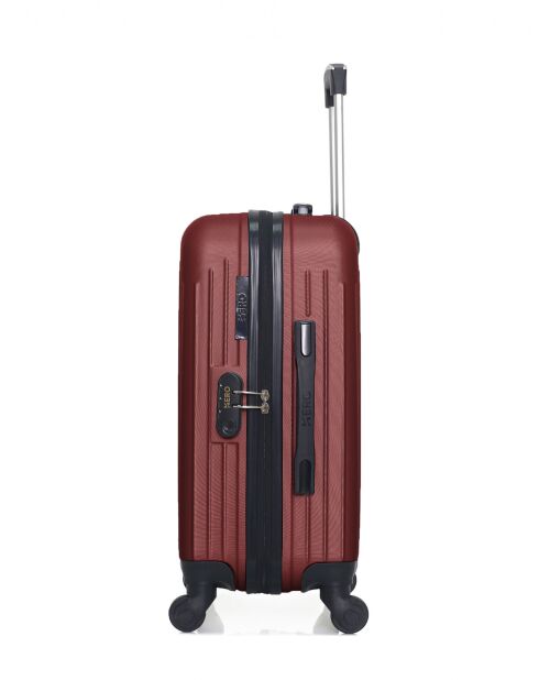 Valise Cabine Carpates 55 cm bordeaux