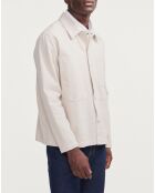 Veste en Coton sable