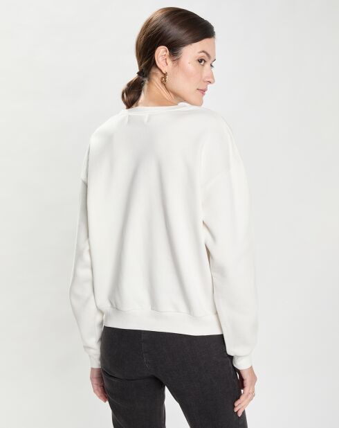 Sweat Tonore imprimé écru