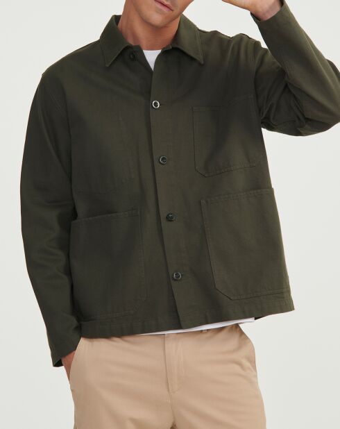 Veste 100% Coton Bio Aiw22Mout005 avocat