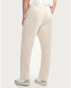 Pantalon droit sable