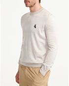 Pull 100% Laine Aiw22Mkni002 sable