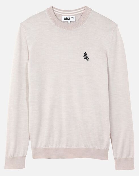 Pull 100% Laine Aiw22Mkni002 sable