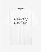 T-Shirt Horizon blanc aigle